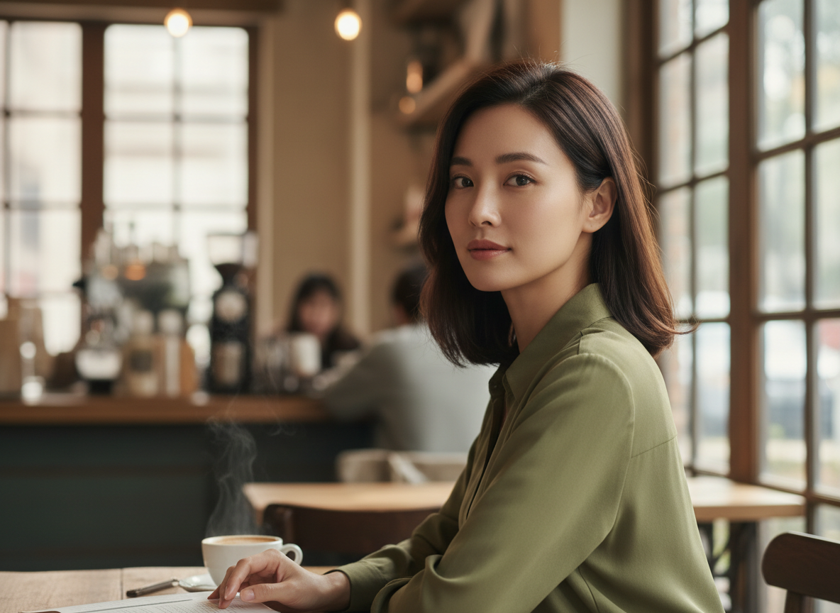 雅里絲醫美自然醫美趨勢-展現優雅下顎線與立體五官輪廓的女性側臉