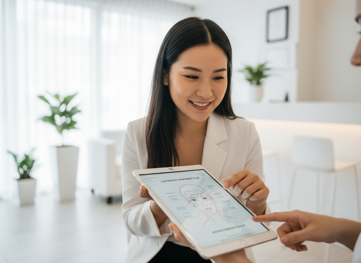 雅里絲醫美療程規劃師諮詢特寫-提供專業合適的醫美療程建議與避坑指南